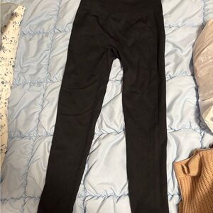 Black High-Waisted Leggings